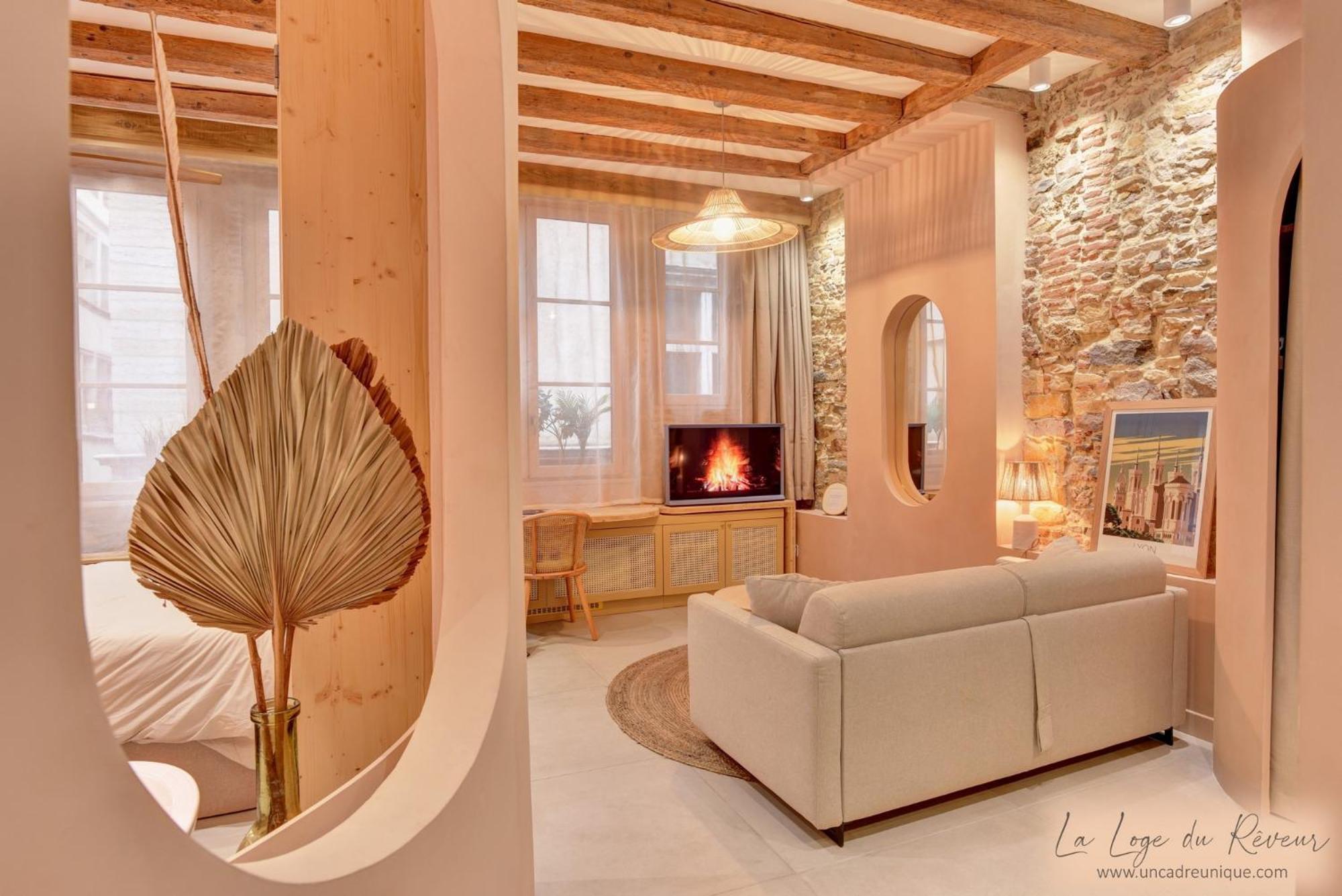 La Loge Du Reveur - Spa - Vieux-Lyon Eksteriør bilde
